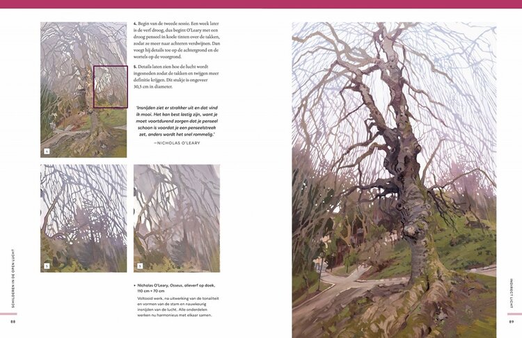 Librero boek schilderen in de open lucht - Aimee Erickson