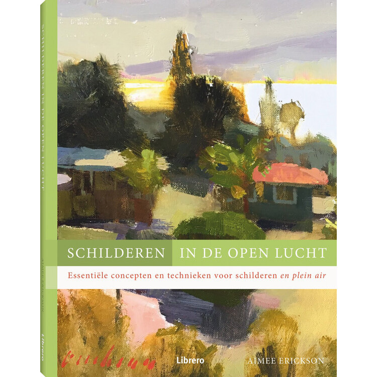Librero boek schilderen in de open lucht - Aimee Erickson