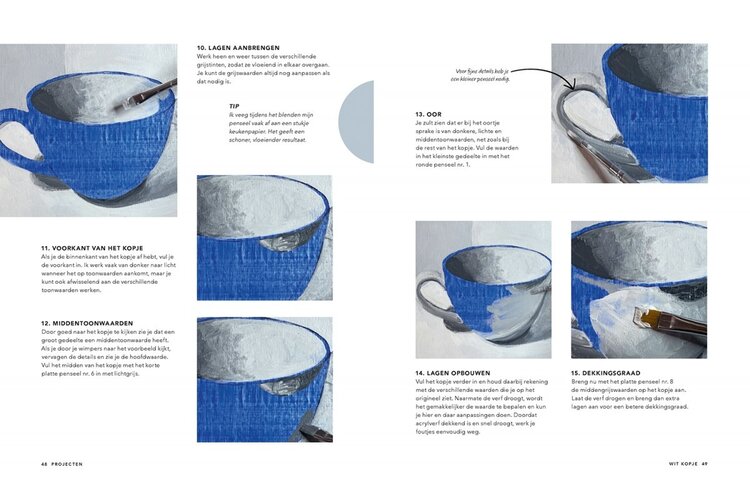 Librero boek acrylverf voor beginners - Jennifer Funnell