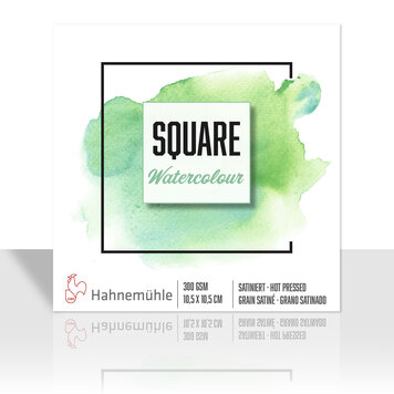 Hahnemühle Square watercolour vierkant