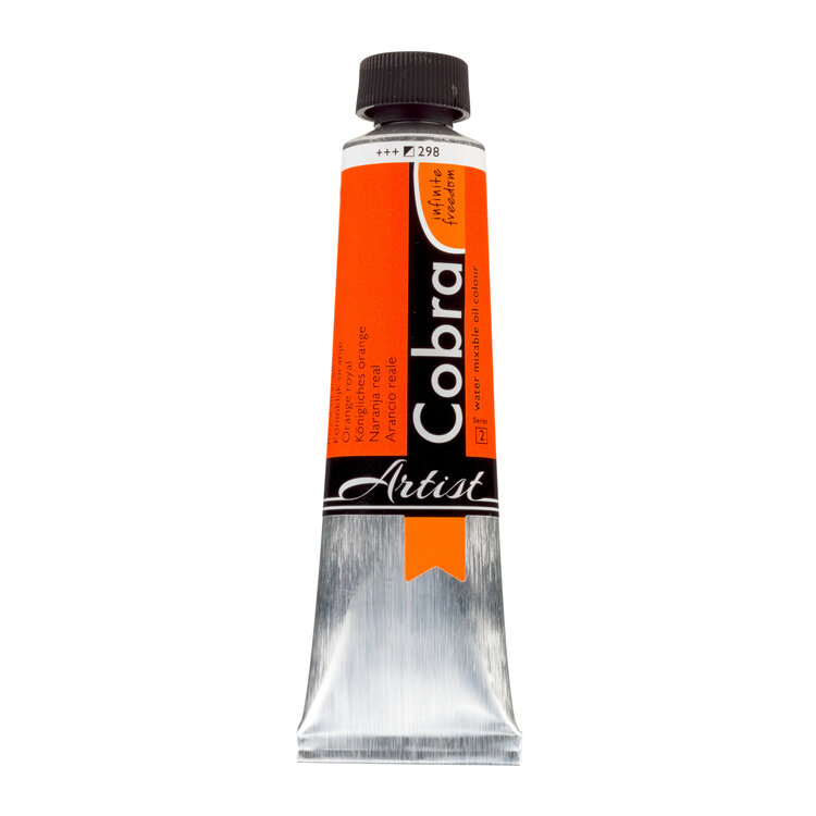 Cobra Artist 298 Royal orange -  olieverf 40ml