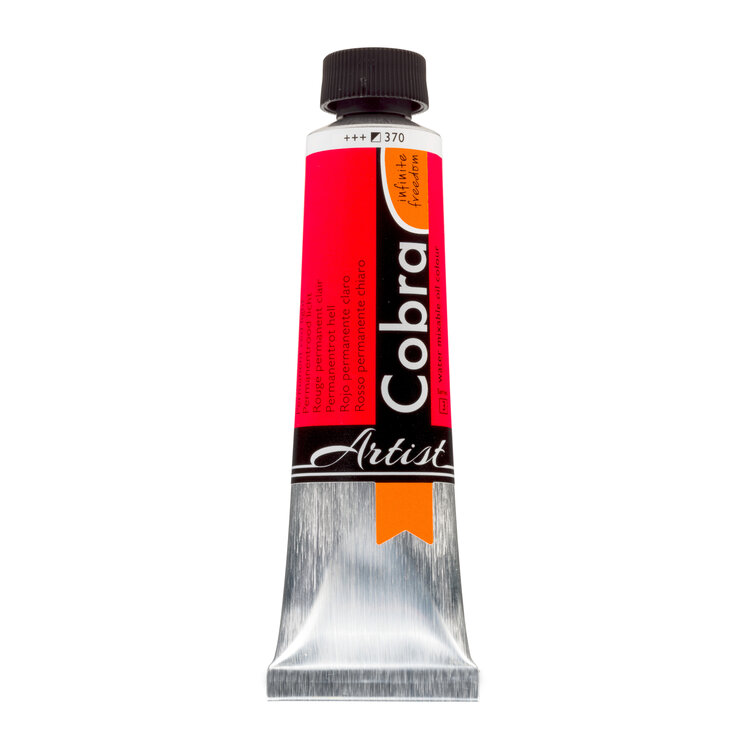 Cobra Artist 370 permanent red light - olieverf 40ml