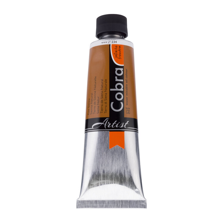Cobra Artist 234 olieverf tube 40ml - raw sienna