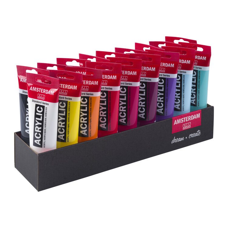 Amsterdam acrylverf set 18x 120ml