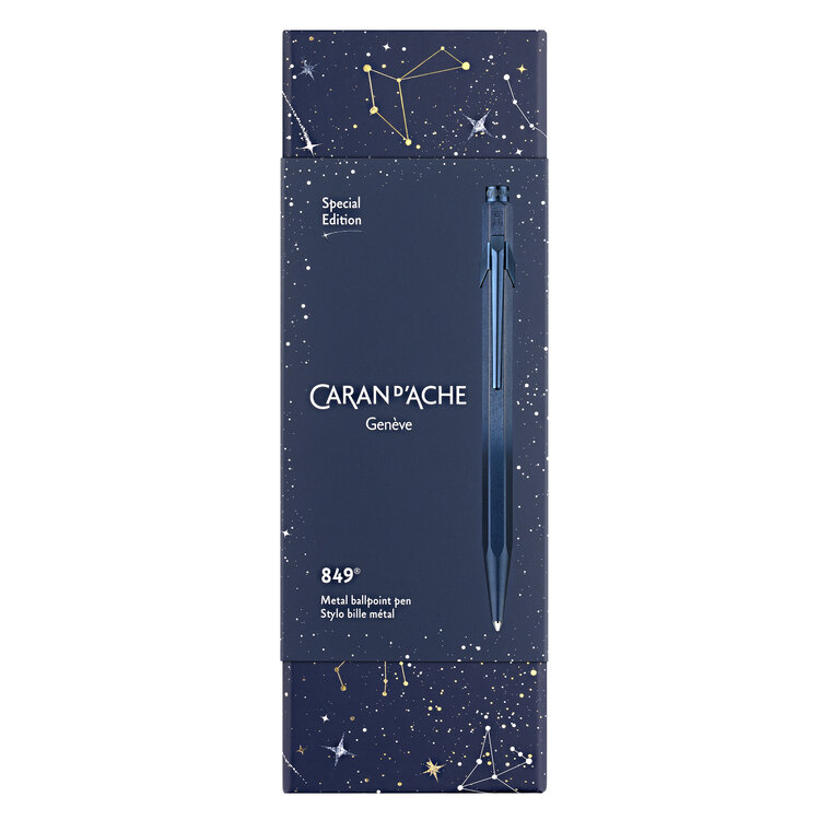 Caran d'Ache (schrijfwaren) ballpoint (849) Cosmic Blue - blauw