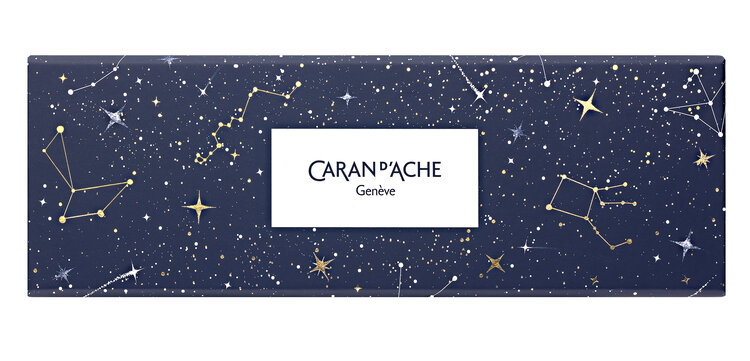 Caran d'Ache (schrijfwaren) ballpoint (849) Cosmic Blue - blauw