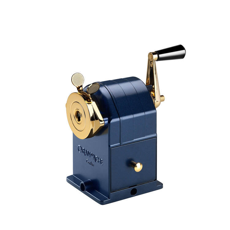 Caran d'Ache Cosmic Blue - metalen puntenslijper