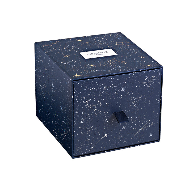 Caran d'Ache Cosmic Blue - metalen puntenslijper