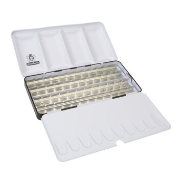 Schmincke aquarelbox metaal leeg (48)