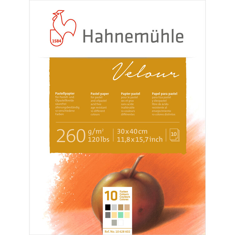 Hahnemühle Velour pastelpapier (10 kleuren)