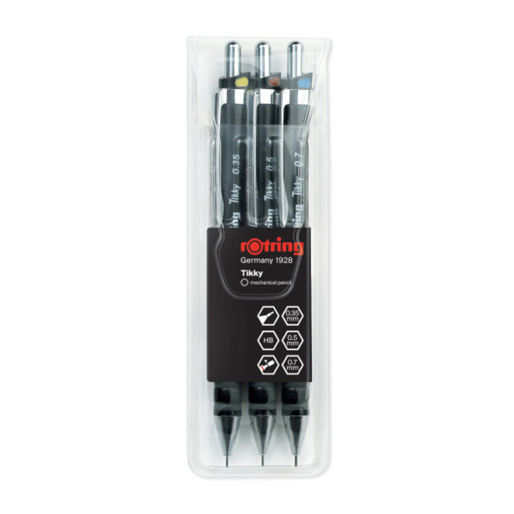 Rotring vulpotloden set Tikky (0.3 - 0.5 - 0.7)