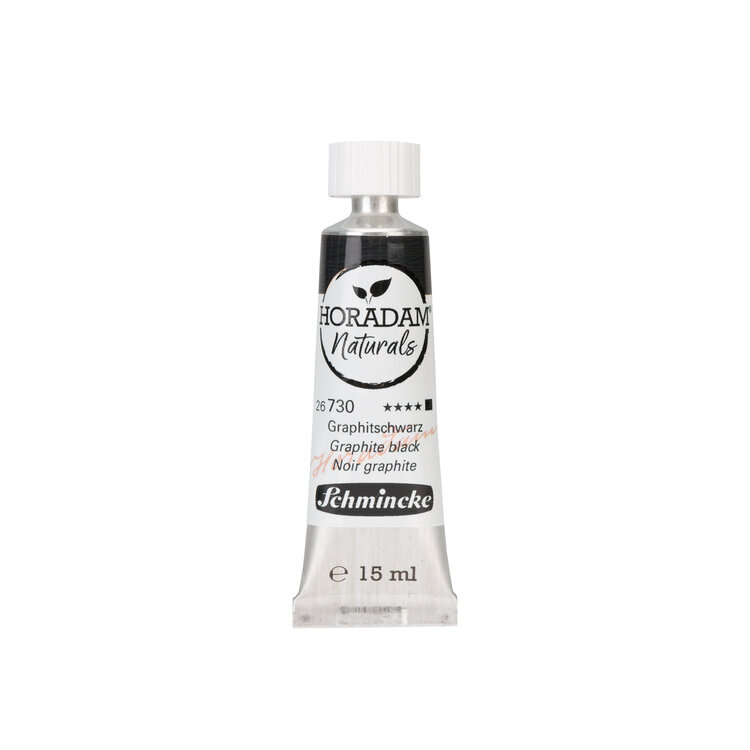 Schmincke (Horadam) 730 graphite black - vegan watercolors - 15ml