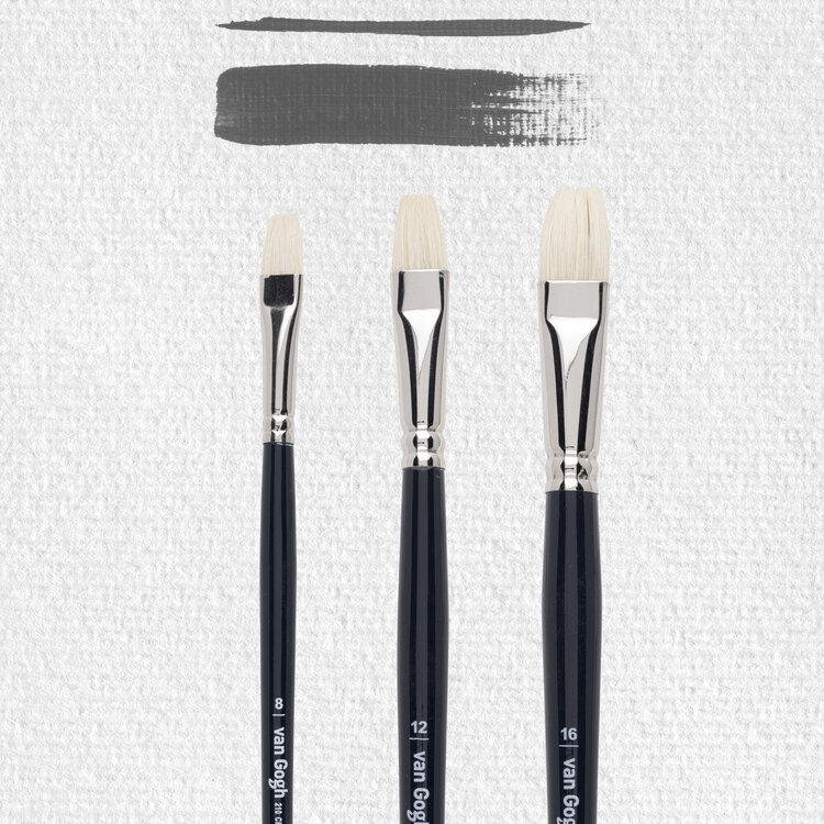 Van Gogh olie/acryl penselen set #2-4-6 (210)