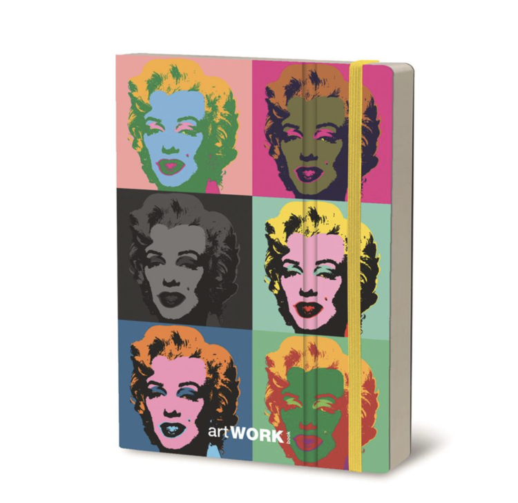 Stifflex Art Work book, Warhol - schetsboek 19x25cm