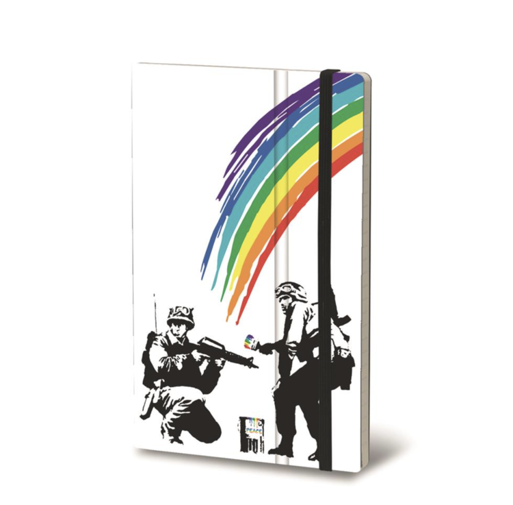 Stifflex Art Work book, Banksy - schetsboek 15x21 cm