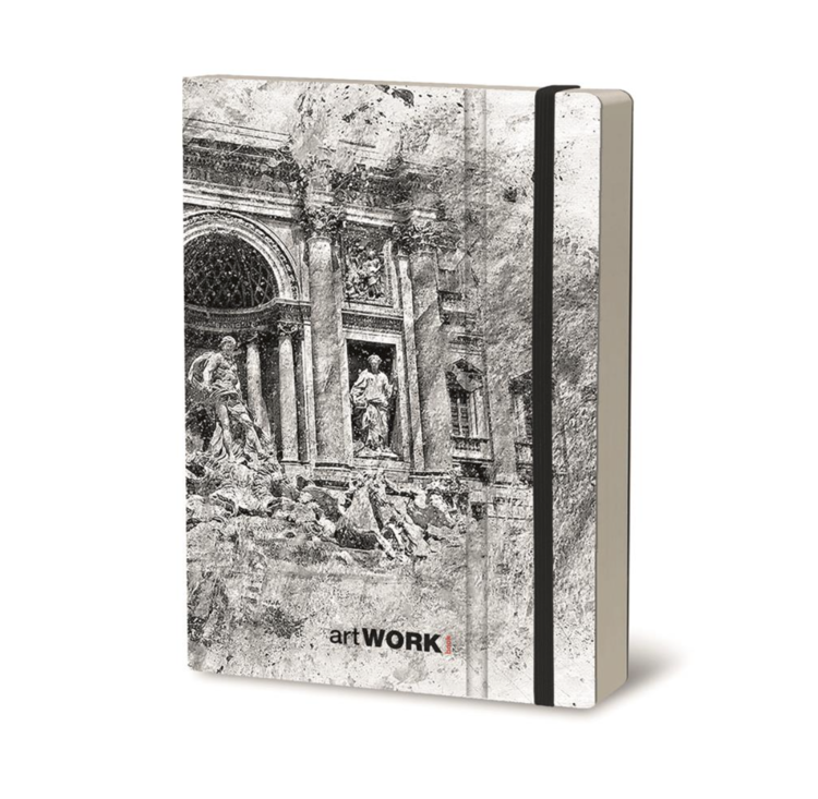 Stifflex Art Work book, Trevi fountain - schetsboek 15x21 cm