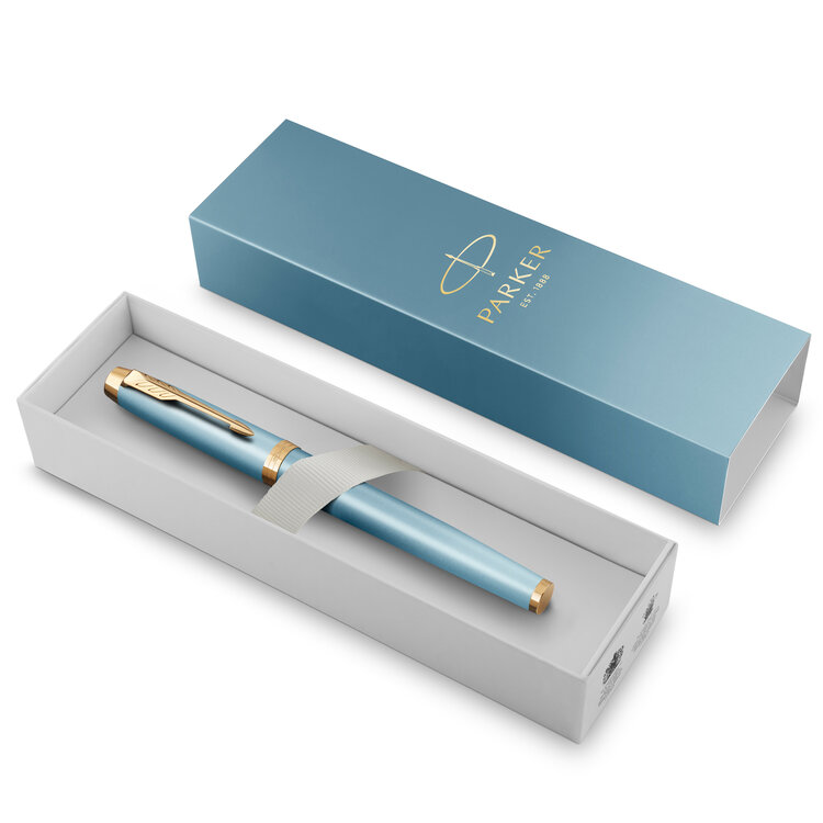 Parker rollerball pen IM Rituals - turquoise