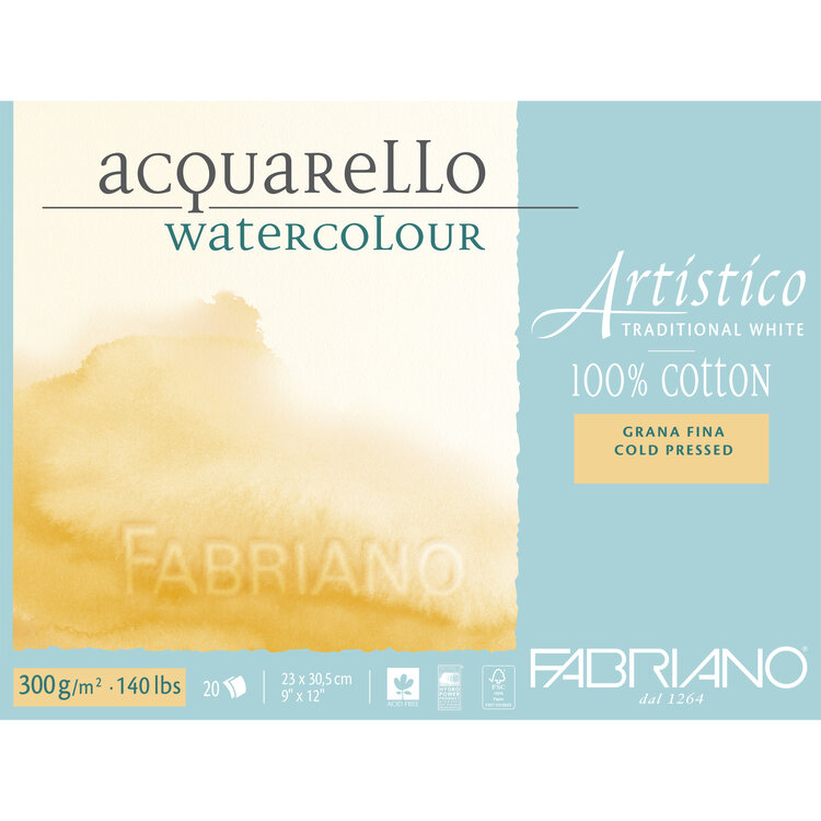 Fabriano Artistico aquarelpapier cold pressed