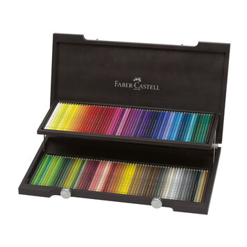 Faber Castell Polychromos houten kist (leeg) voor 120 kleurpotloden