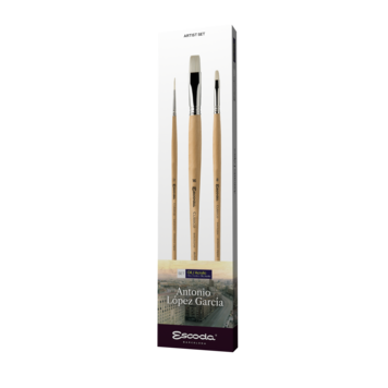 Escoda Antonio Lopez set acryl en olieverf penselen