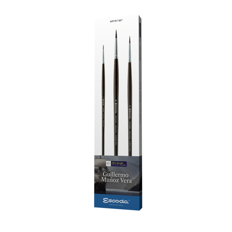 Escoda Artist penselenset Guillermo Munoz Vera (8606)