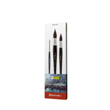 Escoda Alvaro Castagnet set aquarelpenselen
