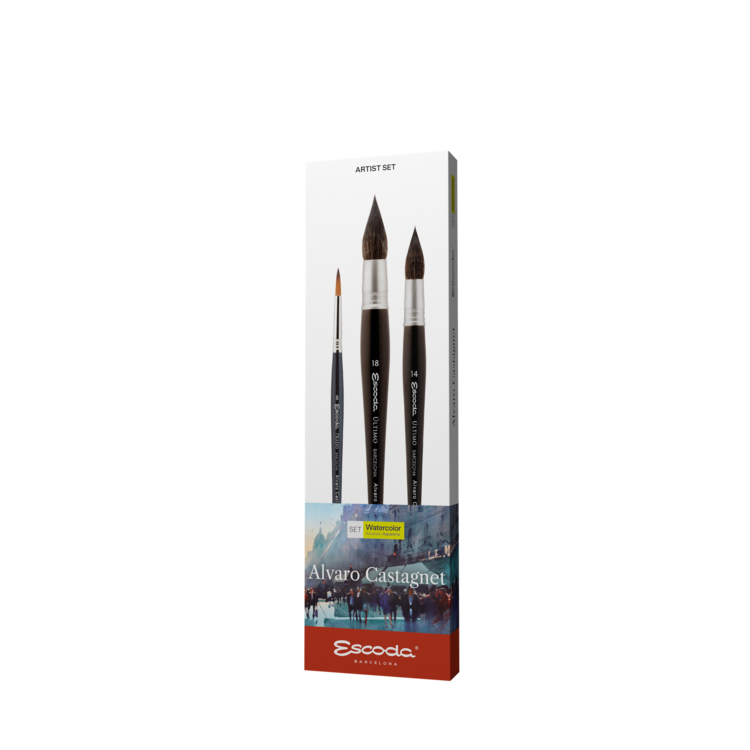 Escoda Artist penselenset Alvaro Castagnet (8601)
