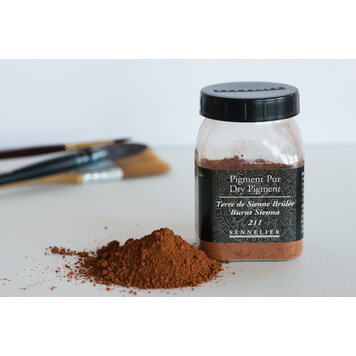 Sennelier 211 burnt sienna 140  gram - Pigment Pur