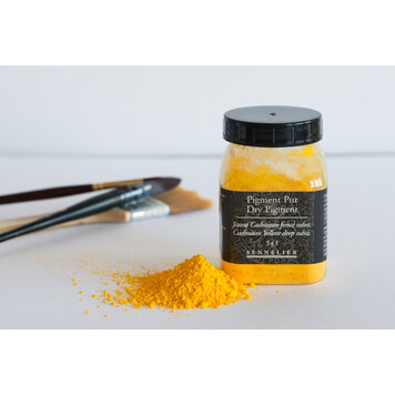Sennelier 543 cadmium yellow deep substitute 100 gram - Pigment Pur