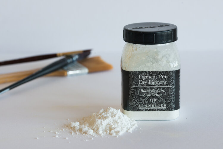 Sennelier 119 zinkwit 110 gram - Pigment Pur