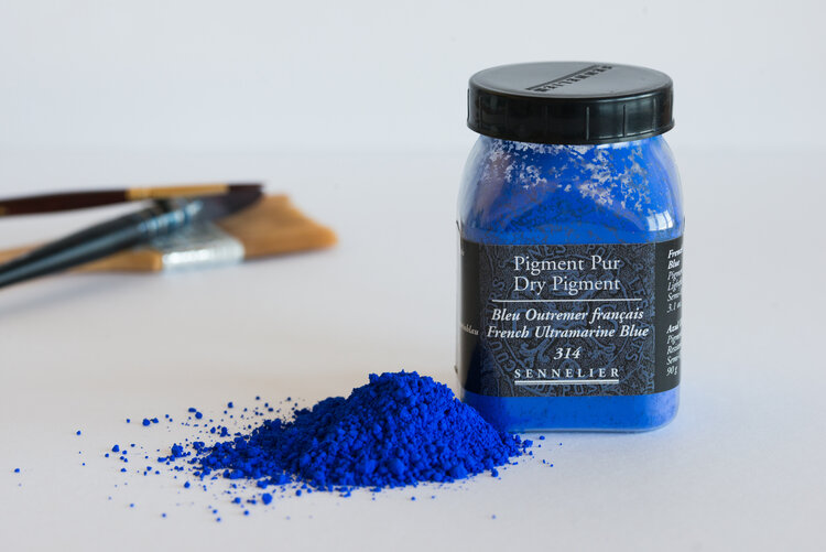 Sennelier 314 Frans ultramarijn blauw 90 gram - Pigment Pur