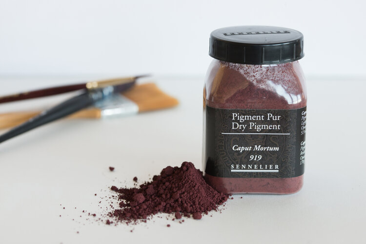 Sennelier 919 caput mortuum 170 gram - Pigment Pur