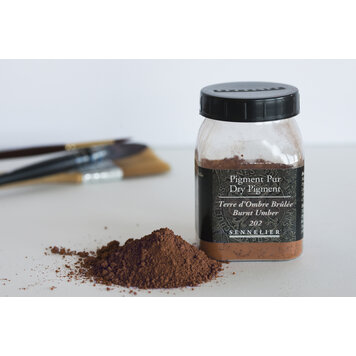Sennelier 202 burnt umber 140 gram - Pigment Pur
