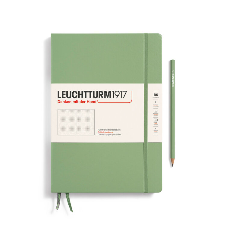 Leuchtturm1917 notitie boek (hardcover) B5 - dotted Composition