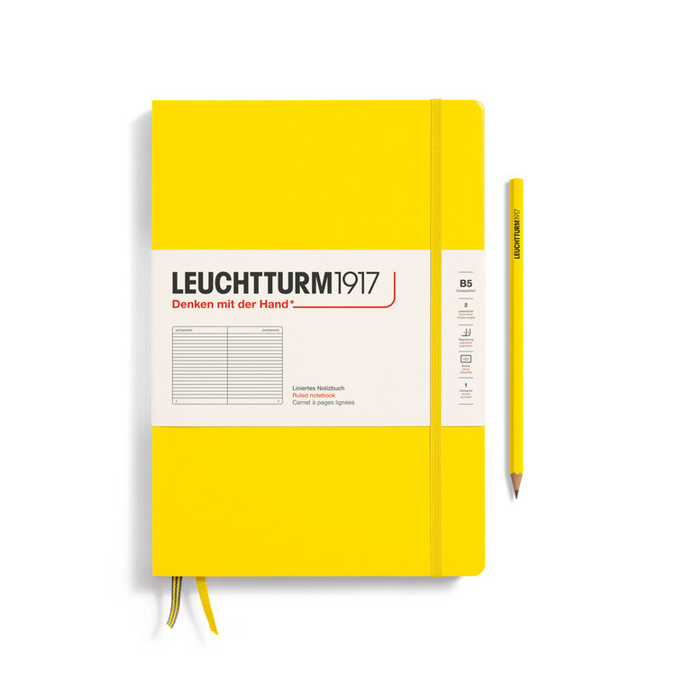 Leuchtturm1917 notitie boek (hardcover) B5 - ruled Composition