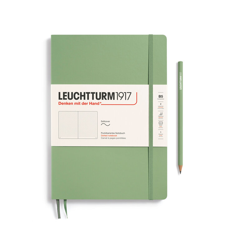 Leuchtturm1917 notitie boek (softcover) B5 - dotted Composition