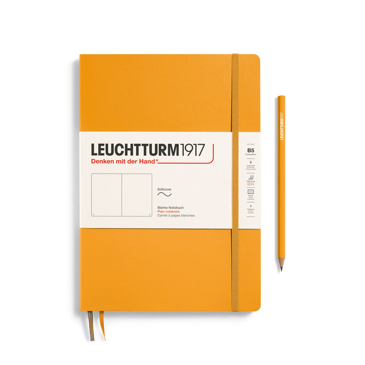 Leuchtturm1917 notebook (softcover) B5 - plain Composition