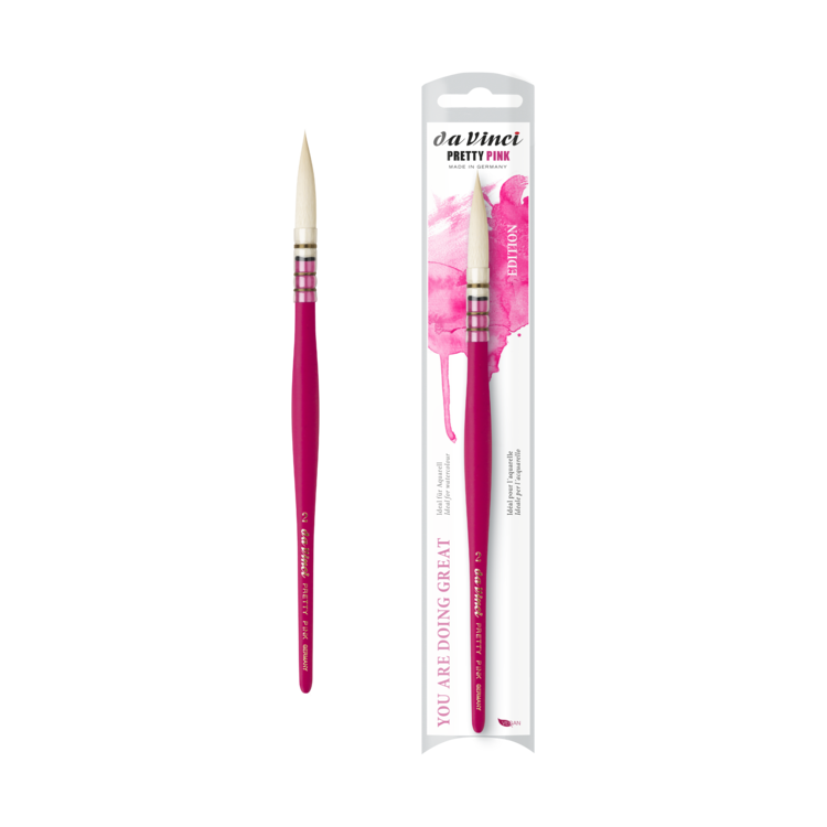 DaVinci Pretty pink - aquarel penseel - mop #2