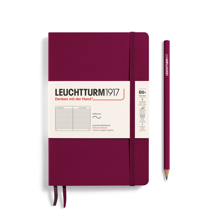 Leuchtturm1917 notitieboek (softcover) B6+ - ruled