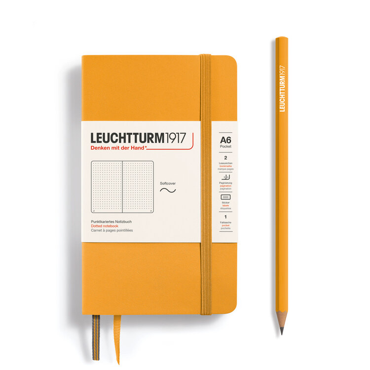 Leuchtturm1917 notebook A6 (softcover) - dotted pocket