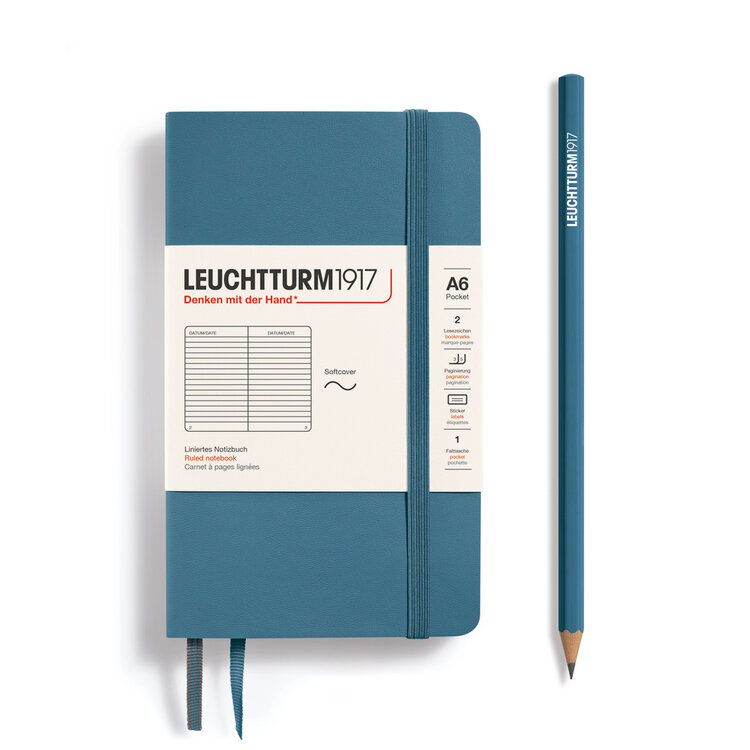 Leuchtturm1917 notebook A6 (softcover) - dotted pocket
