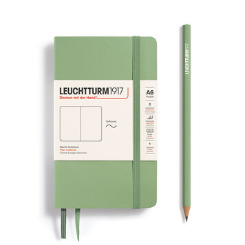 Leuchtturm1917 notebook A6 softcover - plain