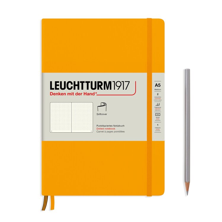 Leuchtturm1917 notitieboek A5 softcover - dotted