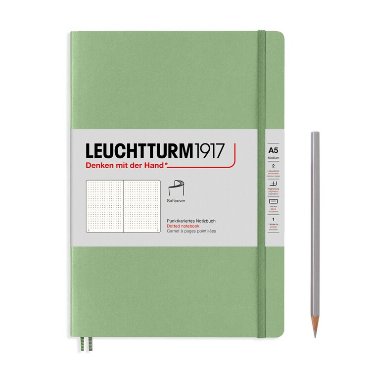 Leuchtturm1917 notitieboek A5 softcover - dotted