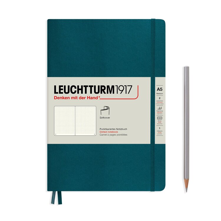 Leuchtturm1917 notitieboek A5 softcover - dotted