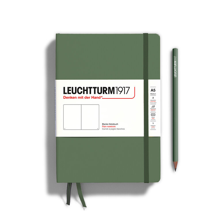 Leuchtturm1917 notitieboek A5 hardcover - plain