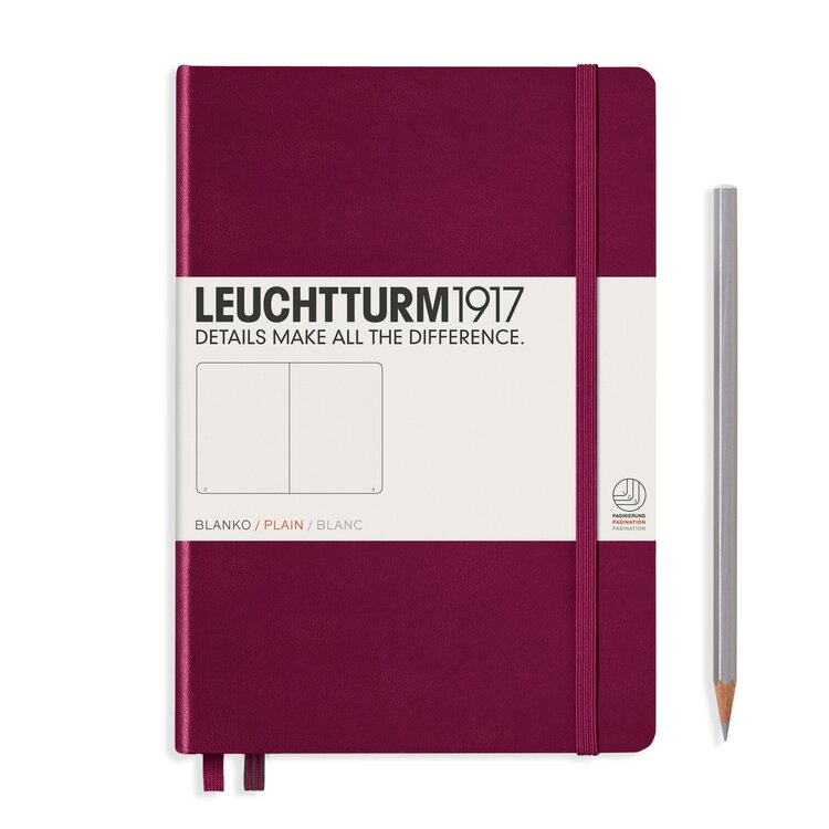 Leuchtturm1917 notitieboek A5 hardcover - plain