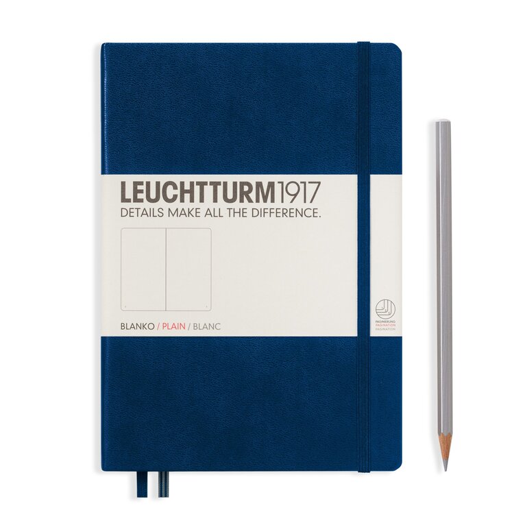 Leuchtturm1917 notitieboek A5 hardcover - plain