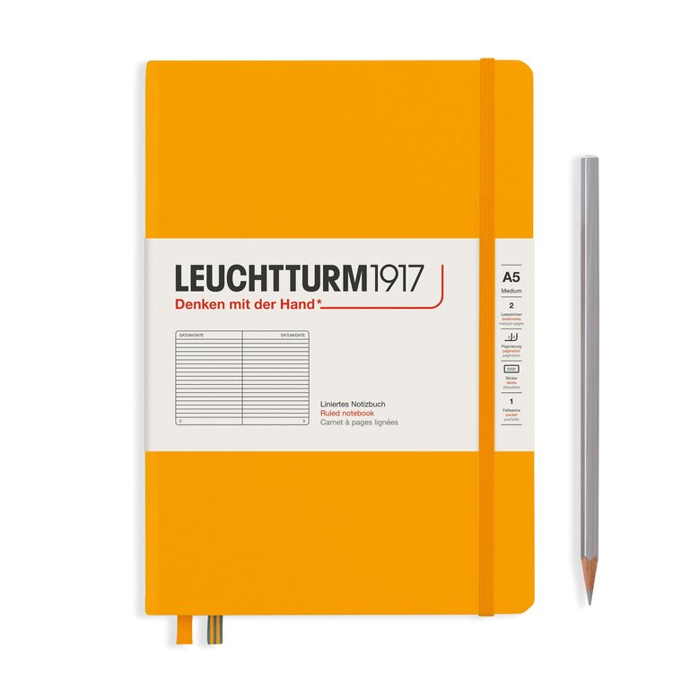 Leuchtturm1917 notitieboek A5 hardcover - ruled