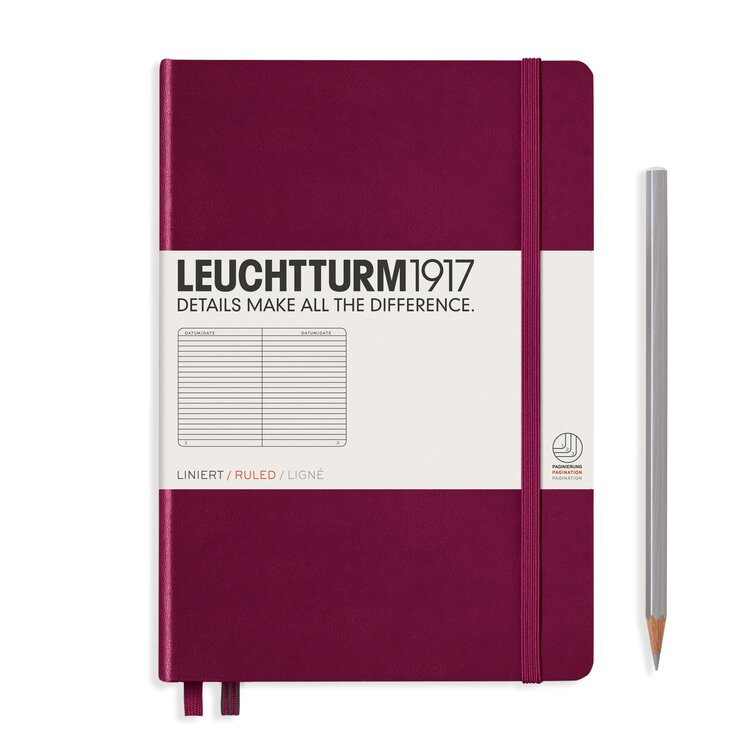 Leuchtturm1917 notitieboek A5 hardcover - ruled